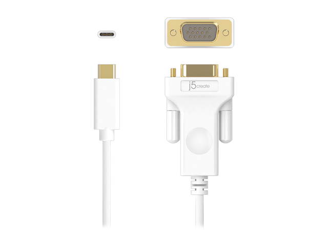 j5create USB Type-C to VGA Cable