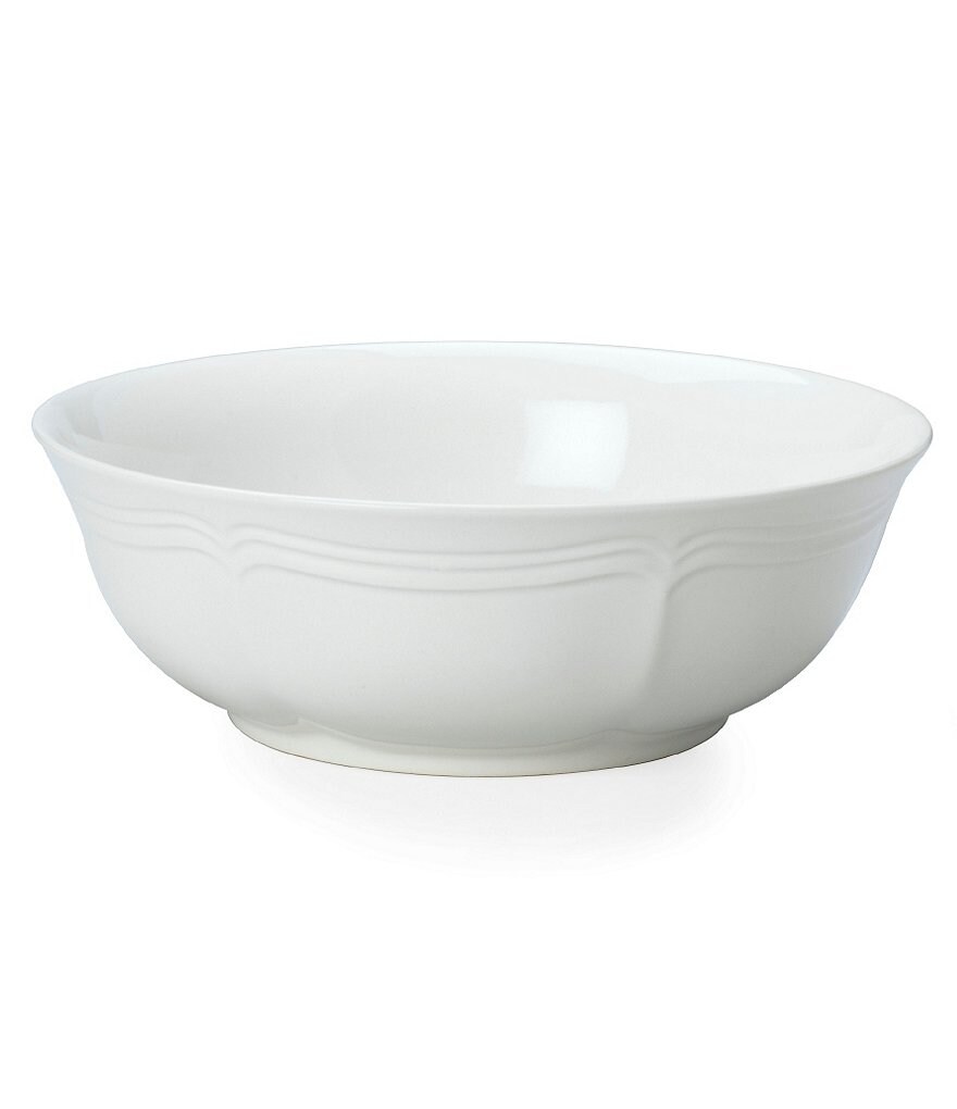 Lenox Opal Innocence Carved Vine Porcelain Saucer