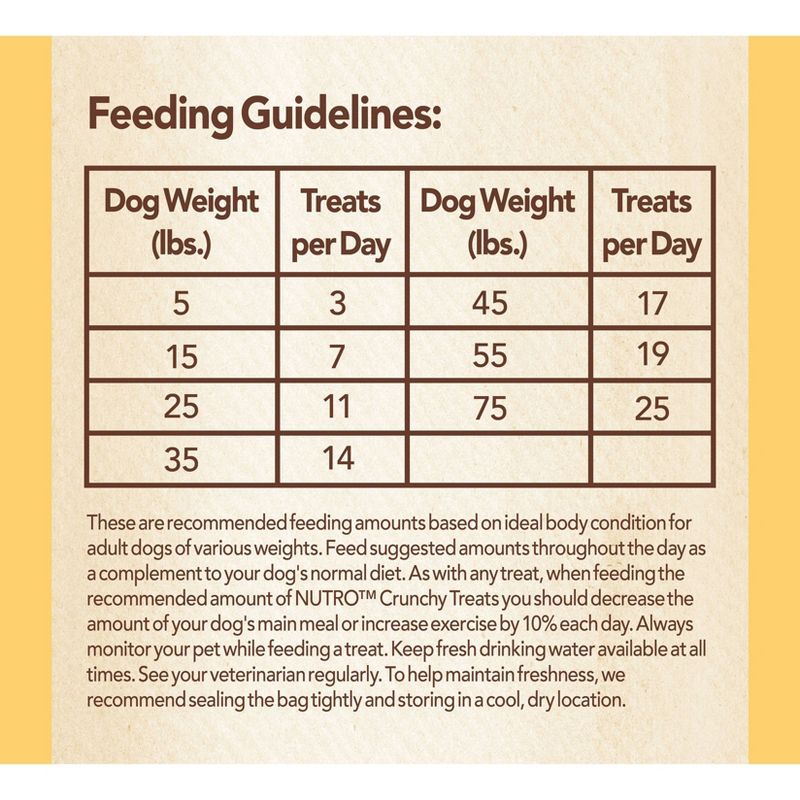 Nutro Crunchy Banana Dog Treats - 10oz