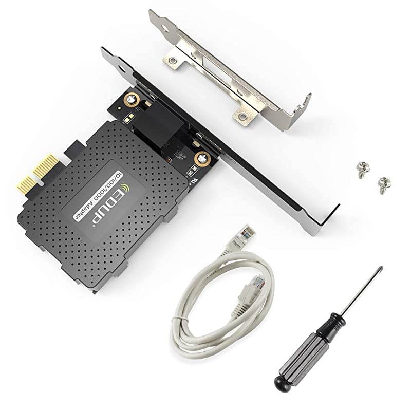 Gigabit Ethernet PCI Express PCI-E Network Card 10/100/1000Mbps RJ45 LAN Adapter Converter for Desktop PC