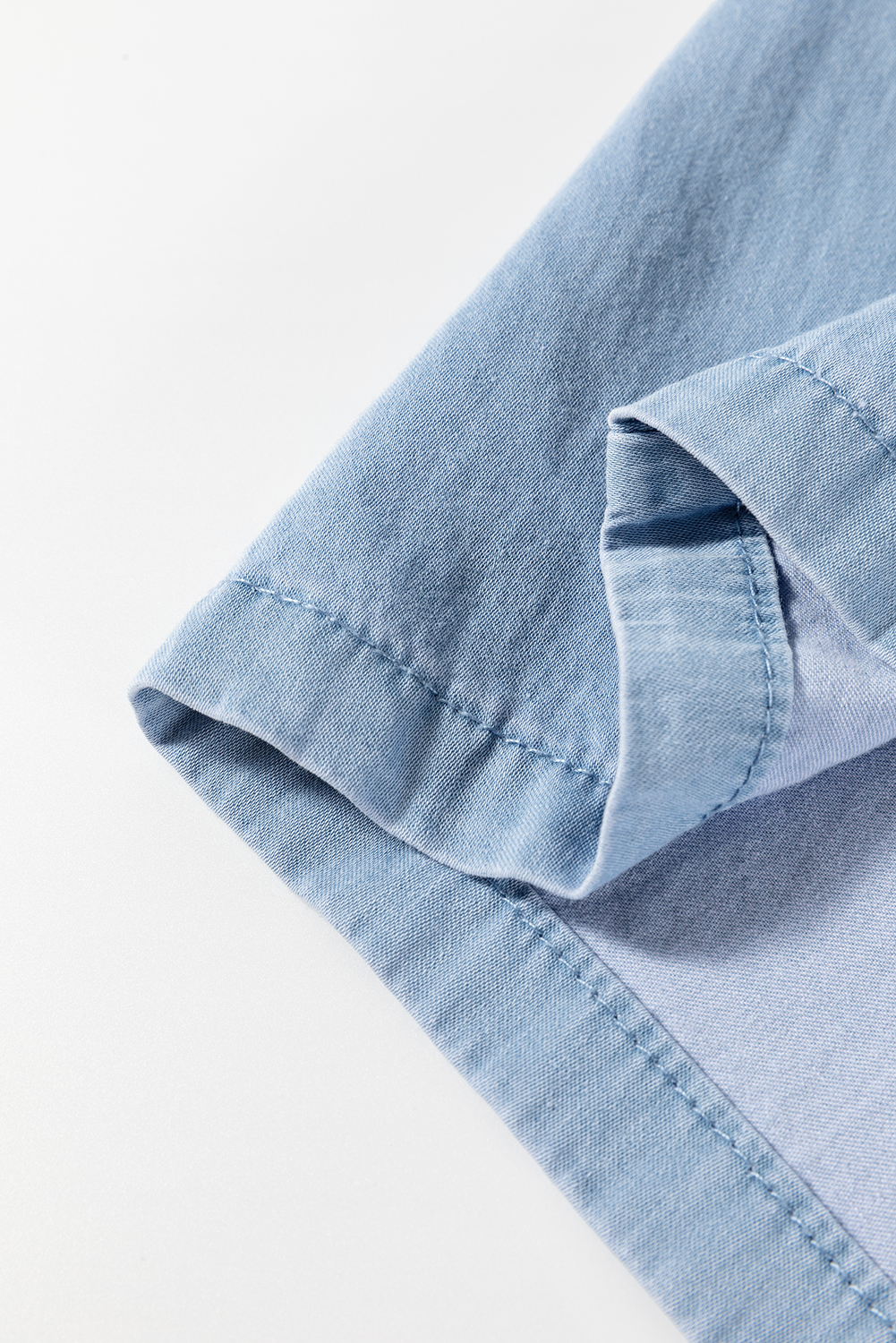 Dark Blue Plus Size Stitching Washed Flare Jeans