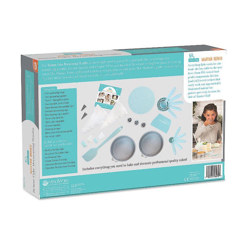 MindWare Playful Chef: Cake Decorating - Science and Nature -18 Pieces