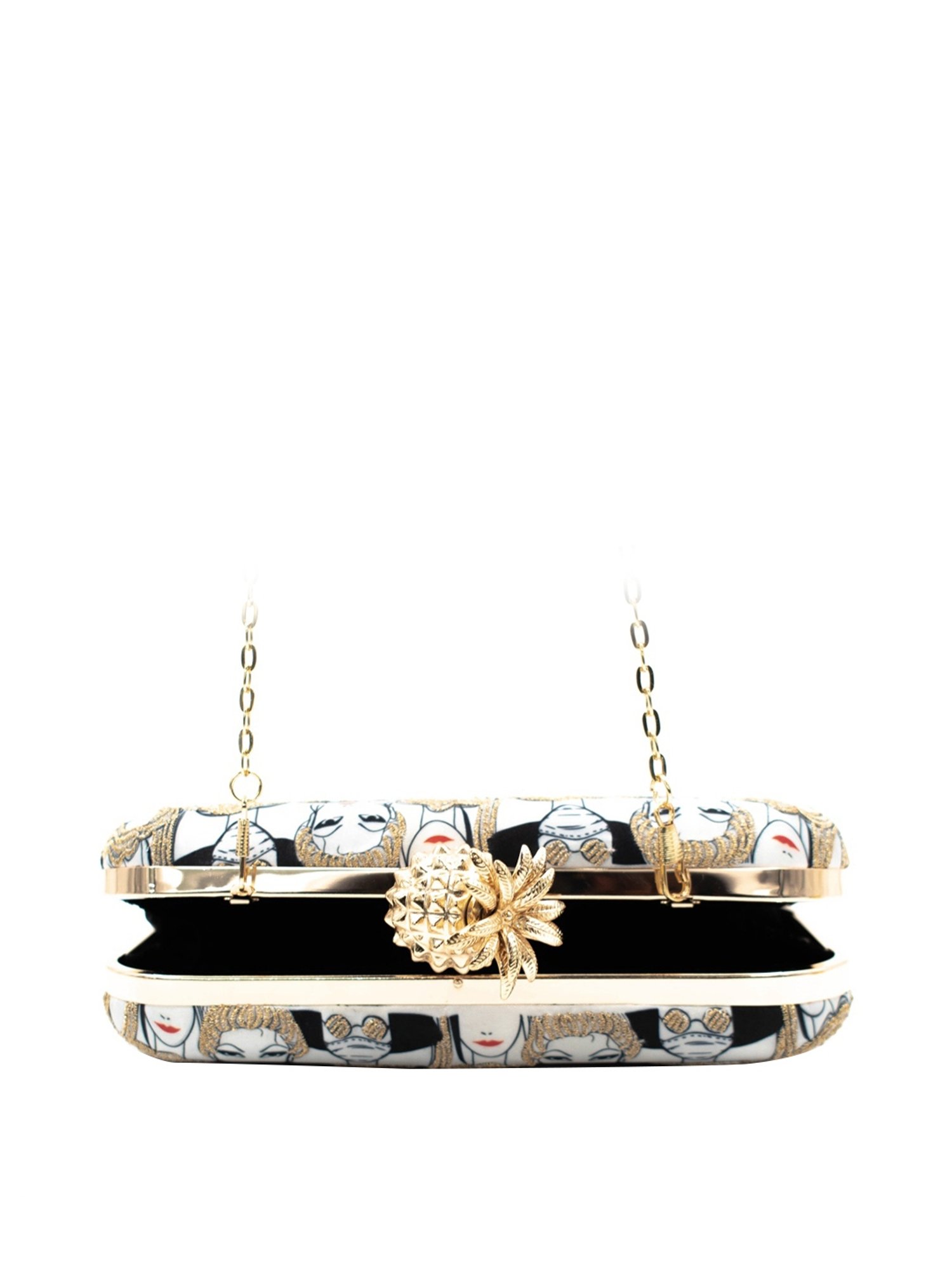 Sugarcrush Multicolor Silk Clutch