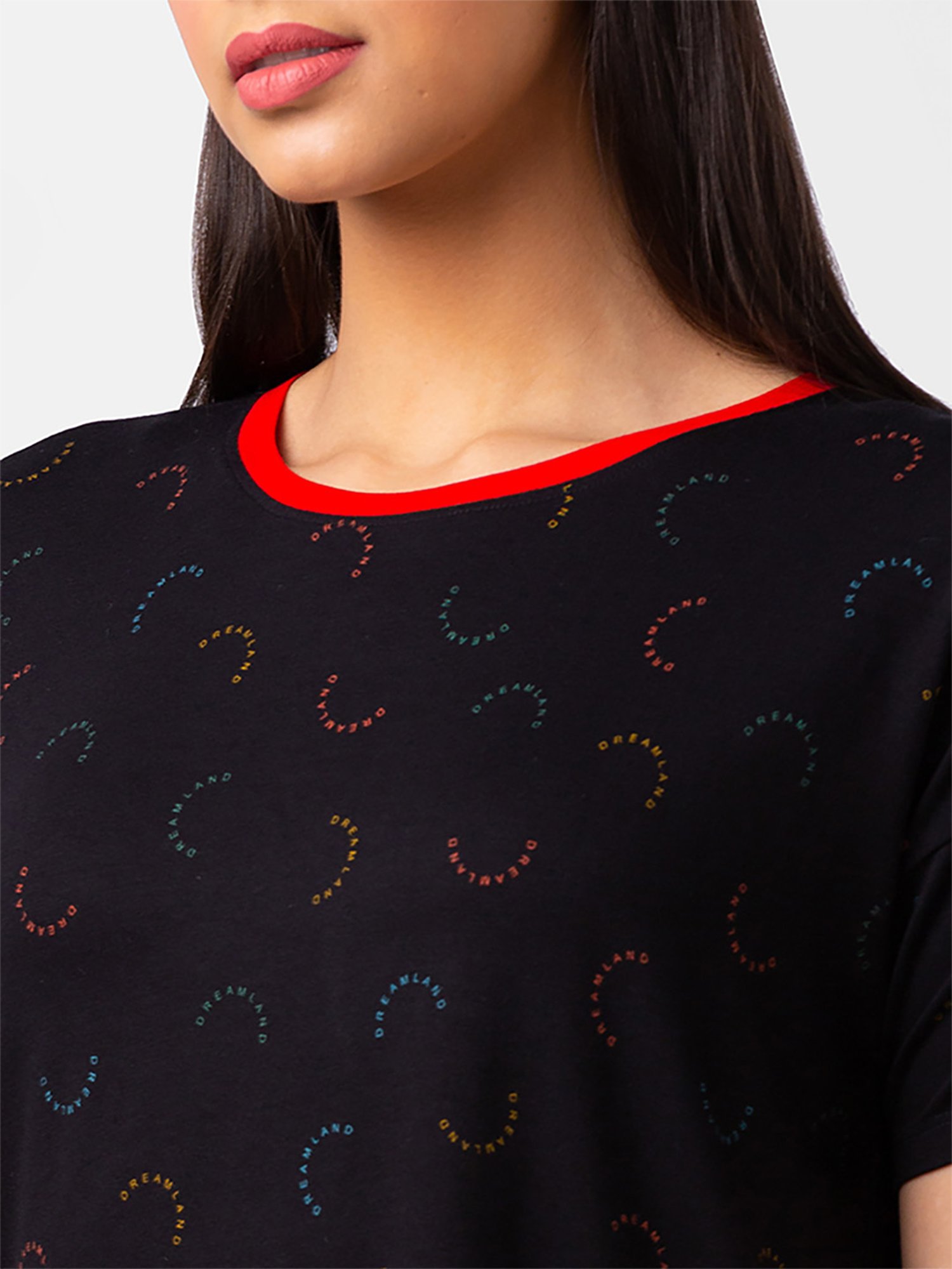 Spykar Black Printed Top