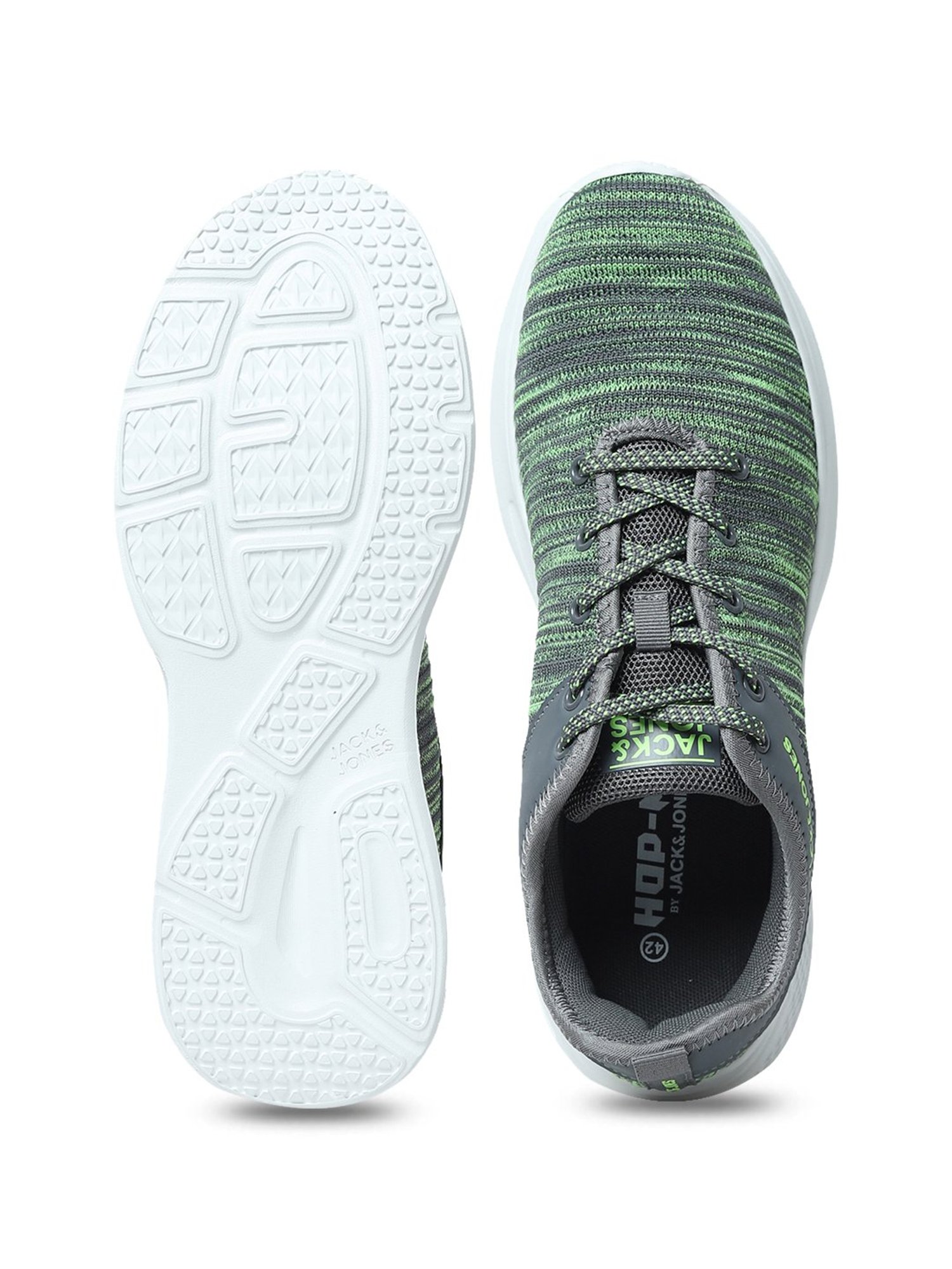 Jack & Jones Men's JFWA22 NIDZ Green Casual Sneakers