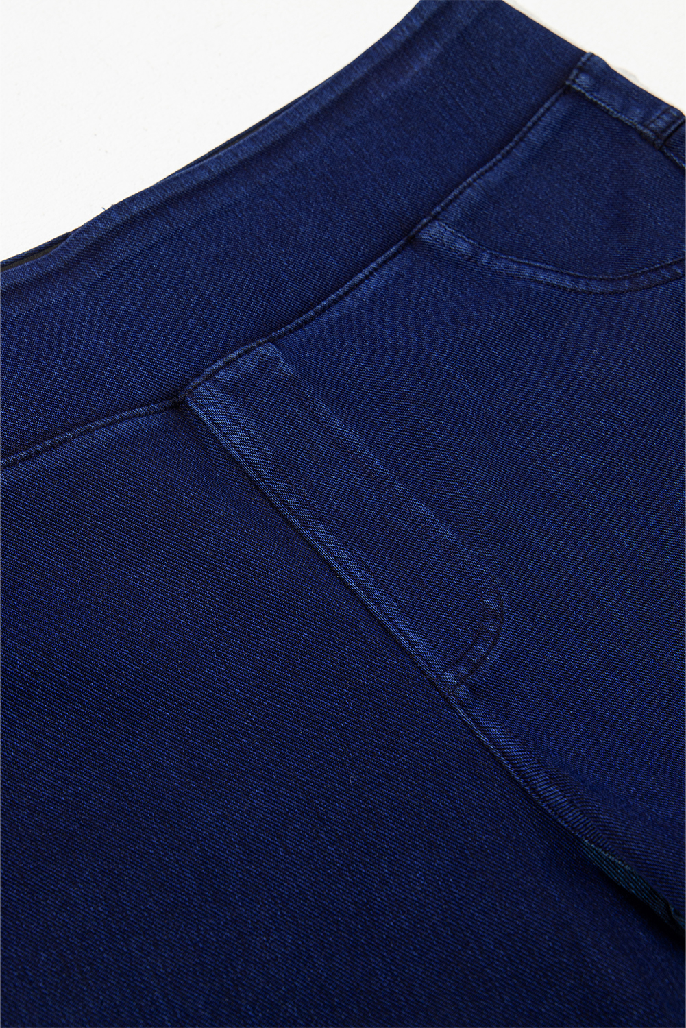 TWIN BIRDS Black & Blue Cotton Capris - Pack Of 2