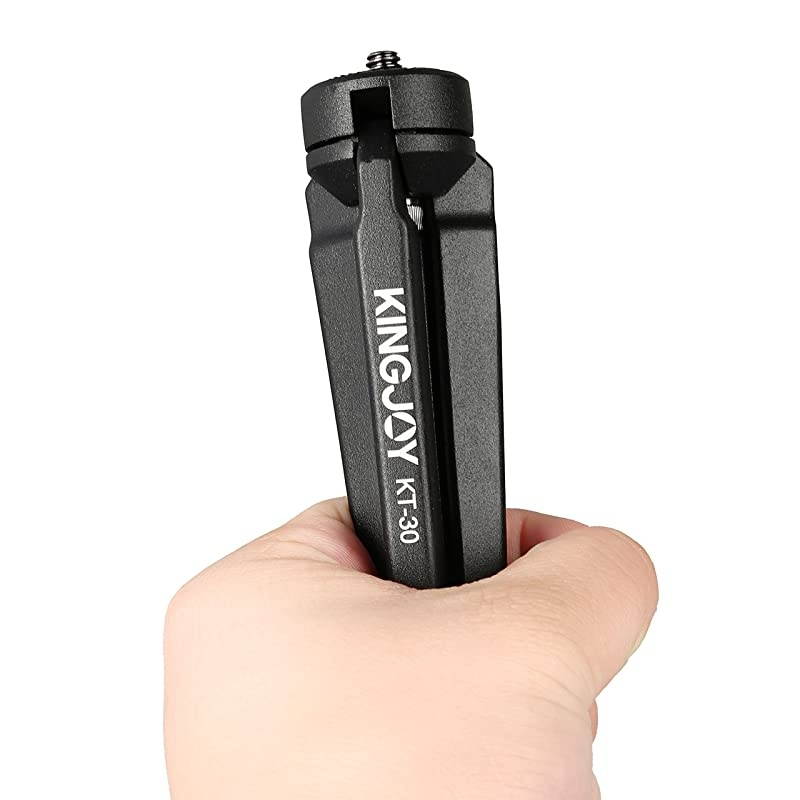 KT Series Mini Tabletop Tripod Legs-Medium, Compact, Black (KT-30)