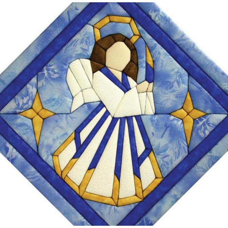 Quilt-Magic No Sew Wall Hanging Kit-Angel