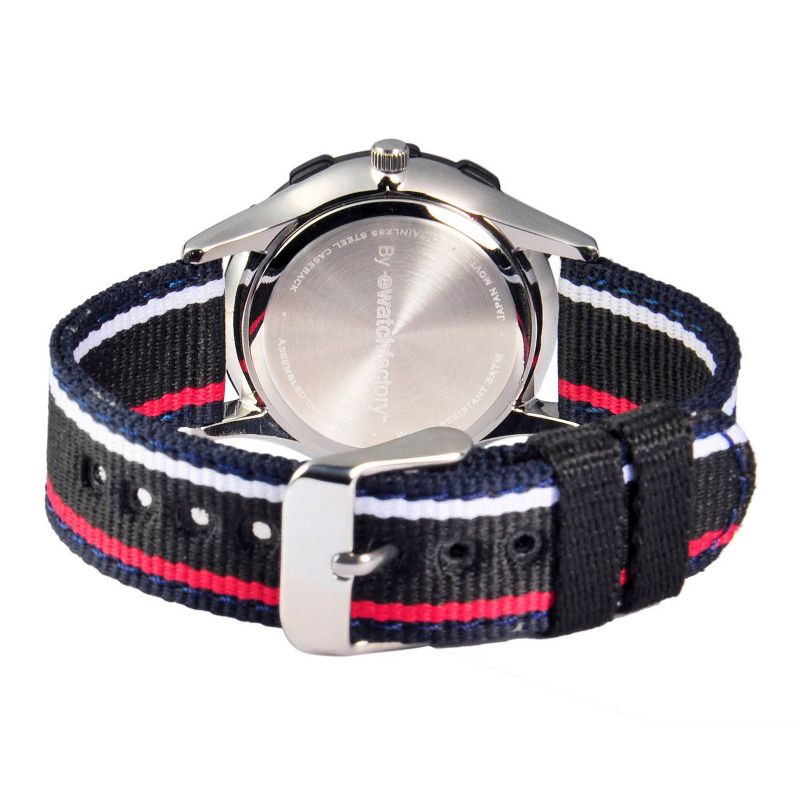 Boys' Red Balloon Sporty Stainless Steel with Bezel Watch - Black