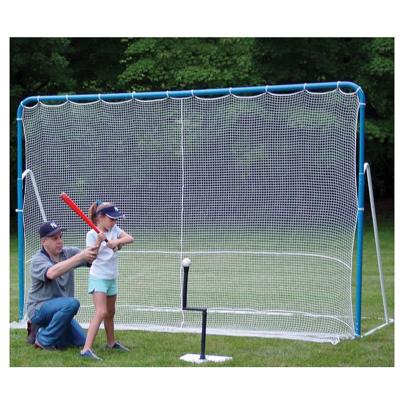 EZ Goal Multi-Sports Goal Backstop & Tilting Rebounder