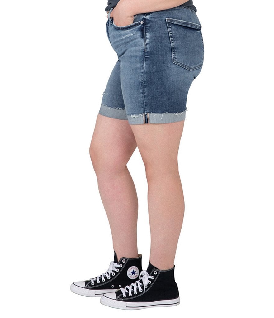 Code Bleu Plus Size Chelsea Bermuda Shorts