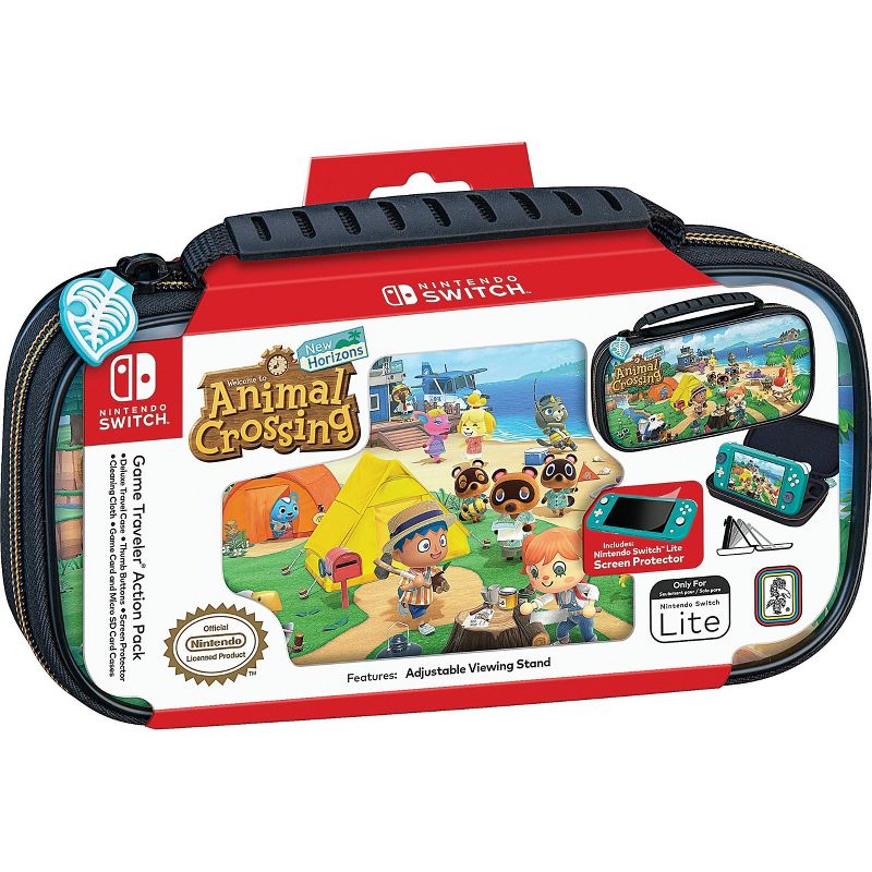 Nintendo Switch Lite Game Traveler Action Pack - Animal Crossing New Horizons