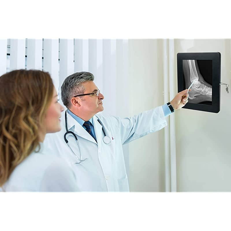 Premium Large Locking Wall Mount Black