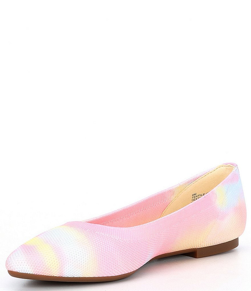 Jack Rogers Blair Pointed Toe Bow Leather Flats