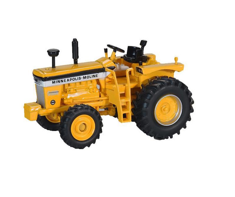 Minneapolis Moline G1000 Vista Tractor with Power Assist Yellow 1/64 Diecast Model by SpecCast