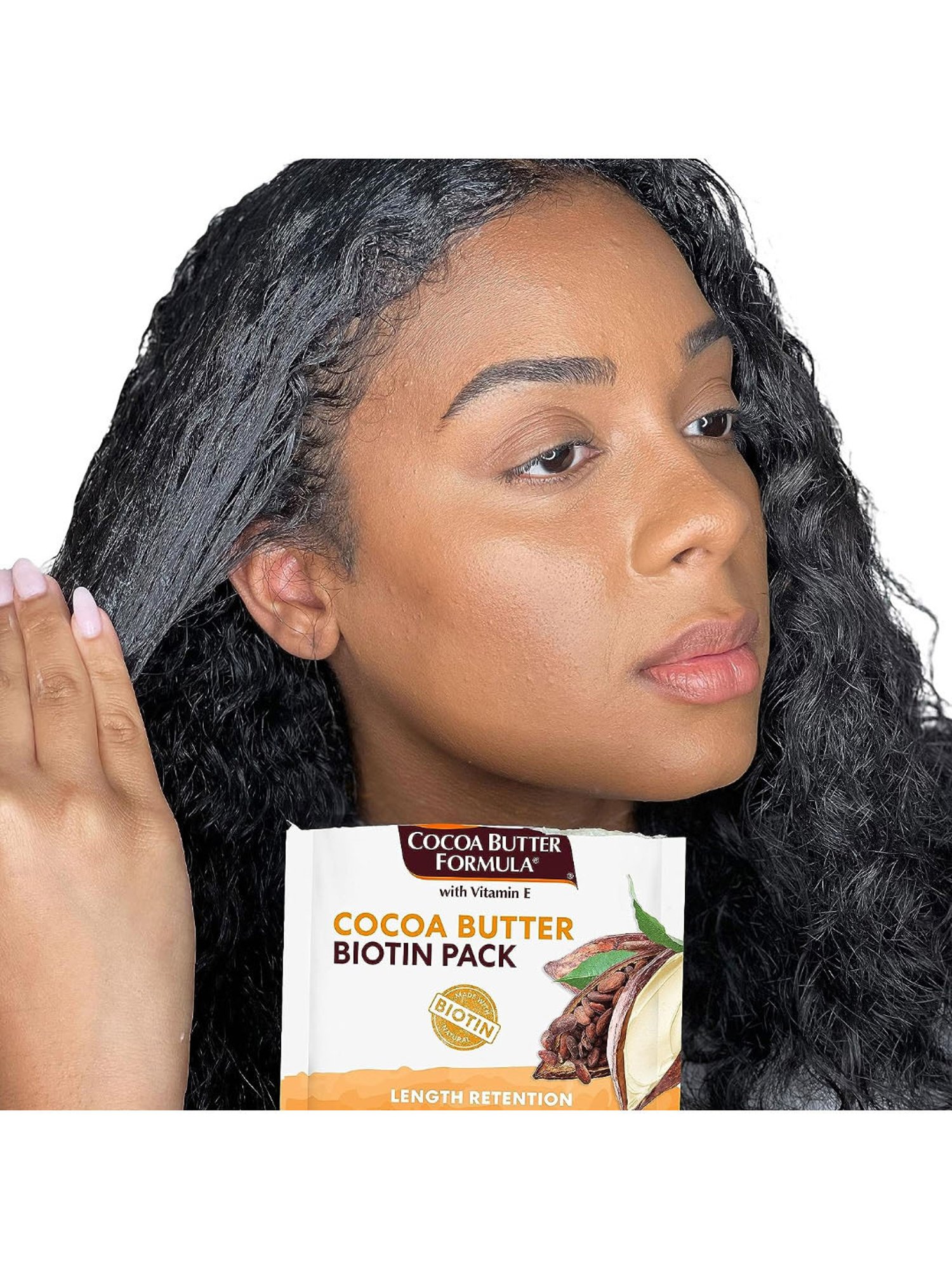 Palmer's Cocoa Butter Formula with Vitamin E with Vitamin E Length Retention Biotin Pack - 60 gm