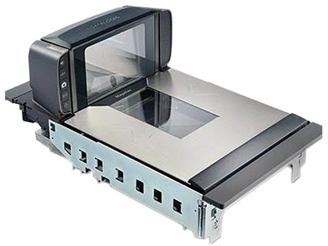 DATALOGIC MAGELLAN 9300I SCANNER SCALE METRIC NO DISPLAY LONG DL CLEAR PLATTER WFIXED PRODUCE RAIL FLANGE MOUNT MEXICO SINGLE INTERVAL CSS WITH BONNET MOUNT BRICK US STD 8073004 CABLE RS