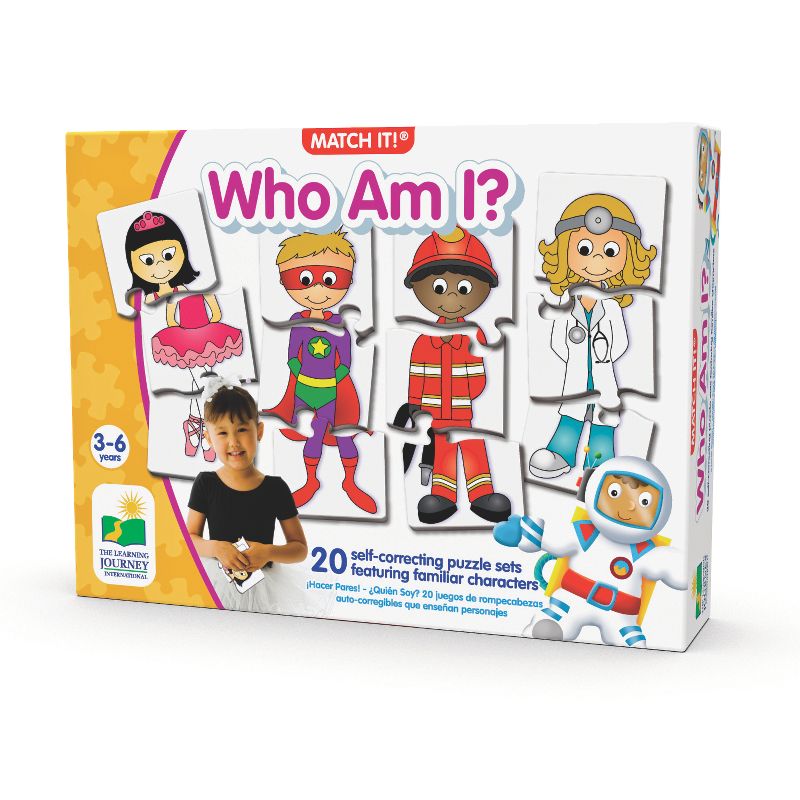 The Learning Journey: Match It! Who Am I? 20 self correcting puzzle sets