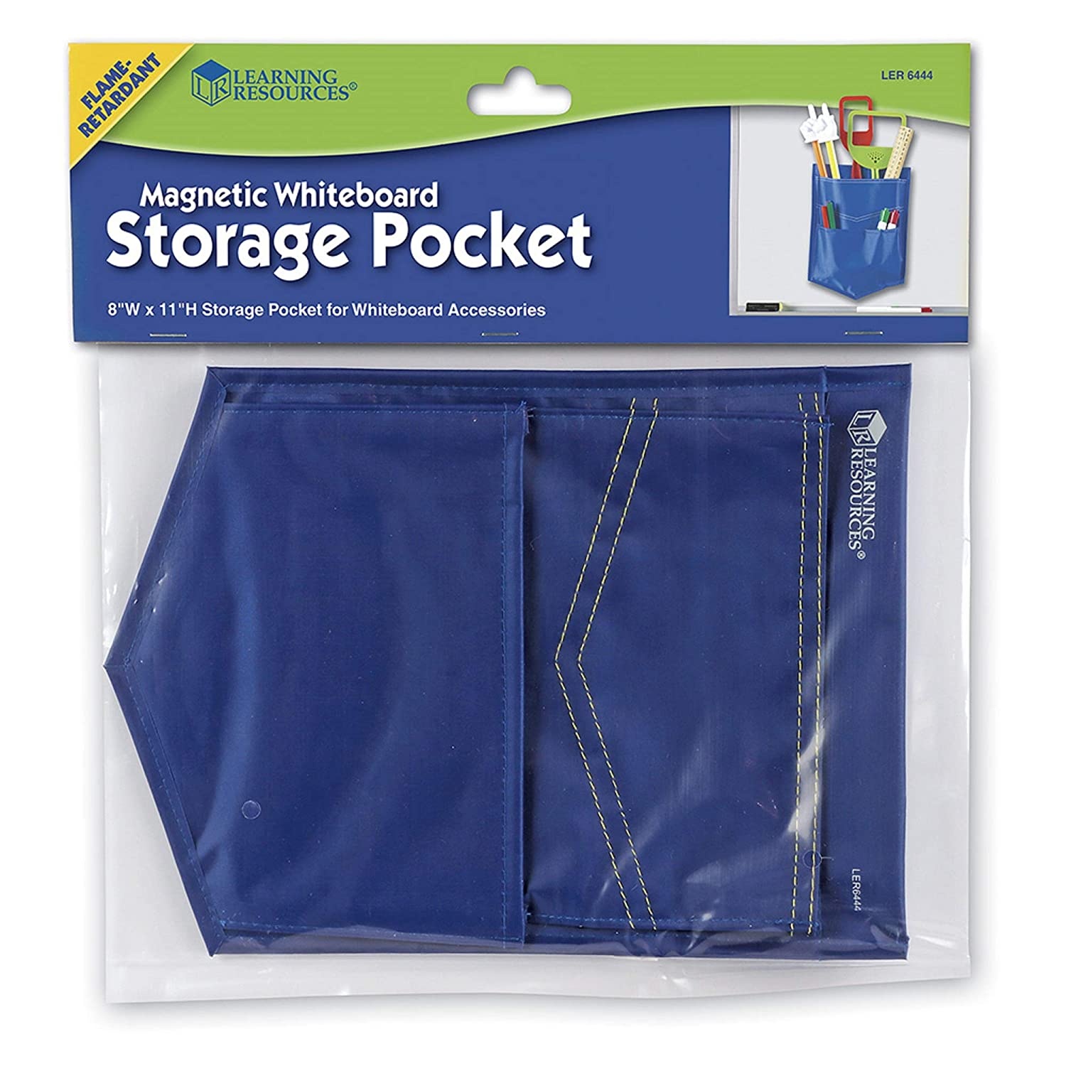 Learning Resources Magnetic Whiteboard Storage Pocket