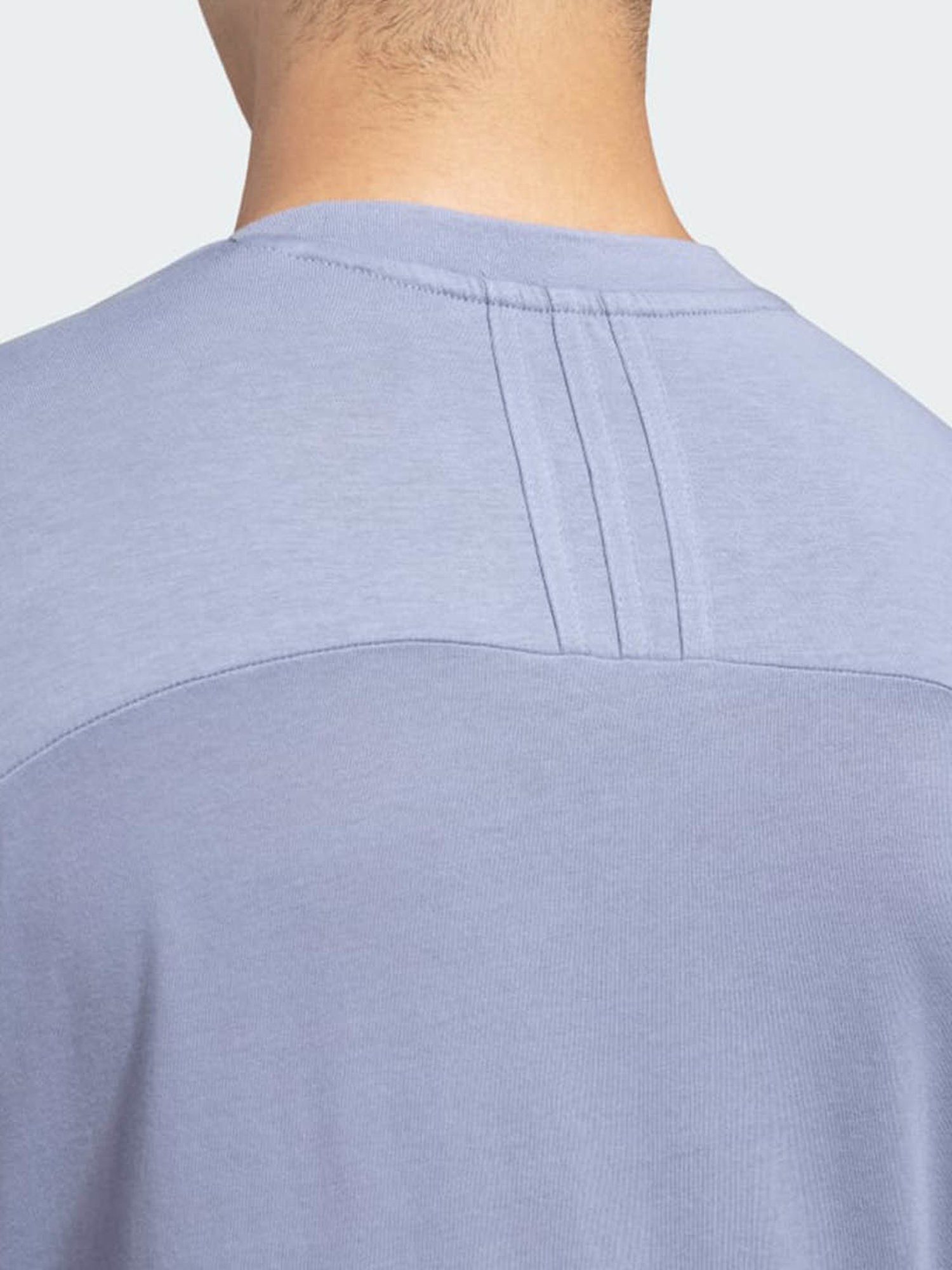 Adidas Purple Regular Fit Sports T-Shirt