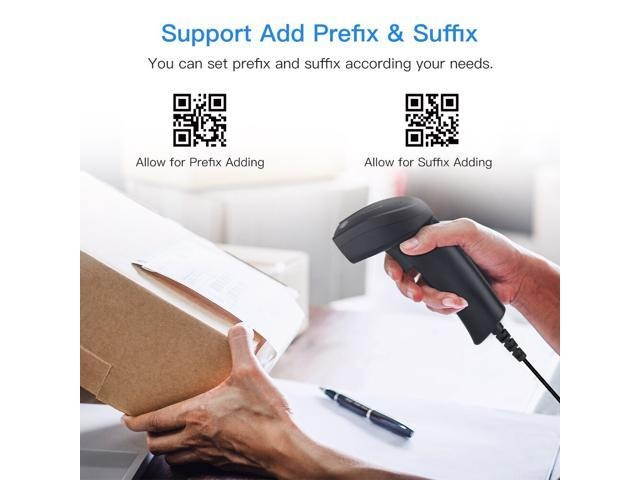 EY-006Y QR Barcode Scanner Portable Wired 1D 2D USB Bar Code Reader For Windows DataMatrix 2D Code Scanner PDF417
