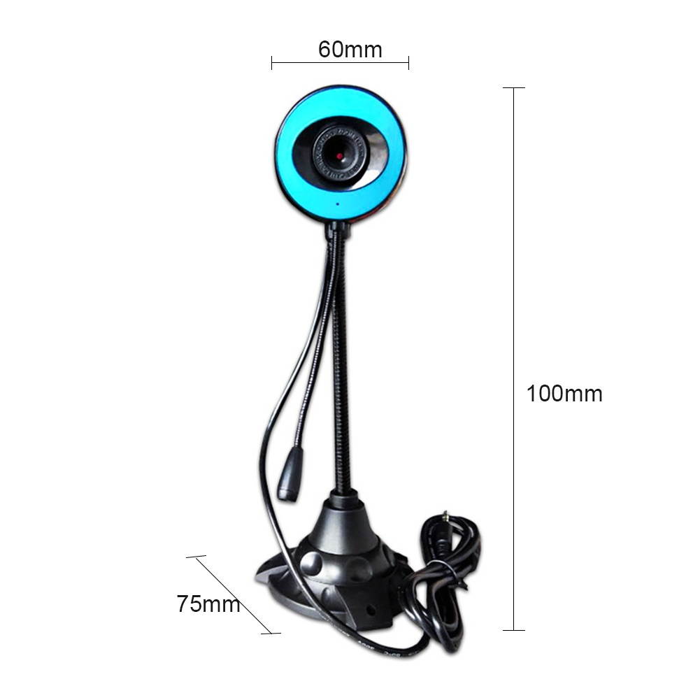 Mini Portable Conferences CMOS ABS With Microphone HD USB Camera Multifunction