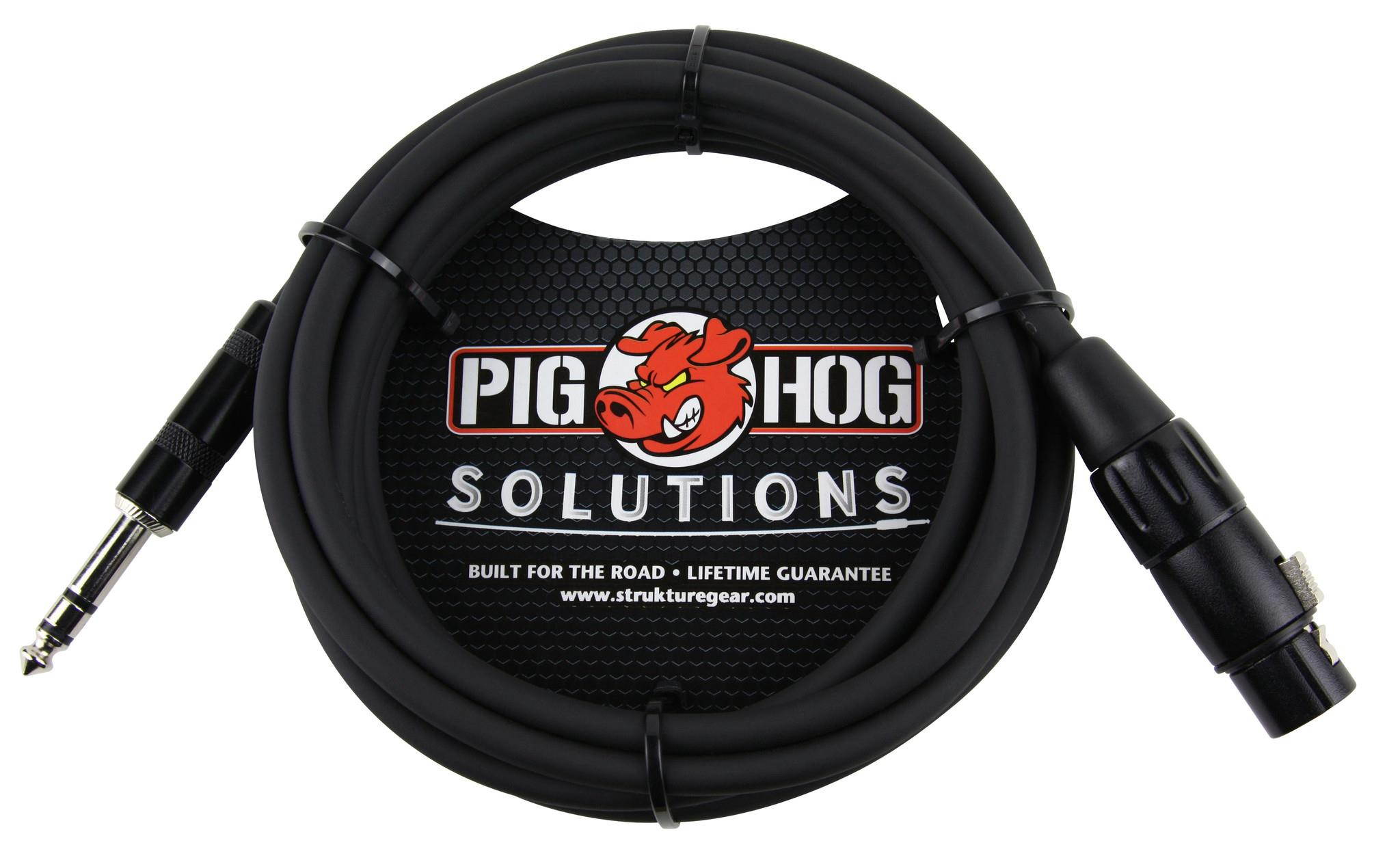 Pig Hog 10' TRS Male to XLR Female Balanced Cable #PX-TMXF1