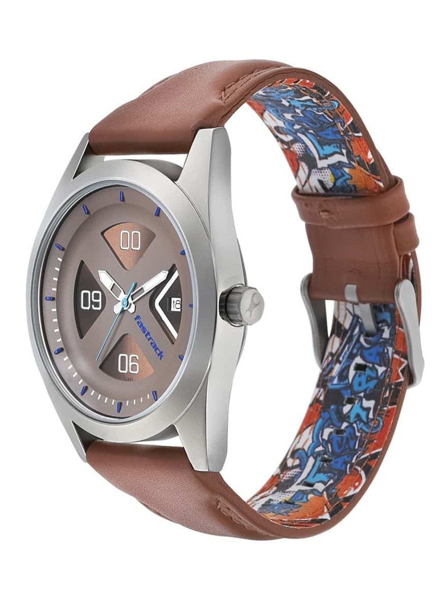 Fastrack Go Skate NS3218SL01 Analog Watch for Men