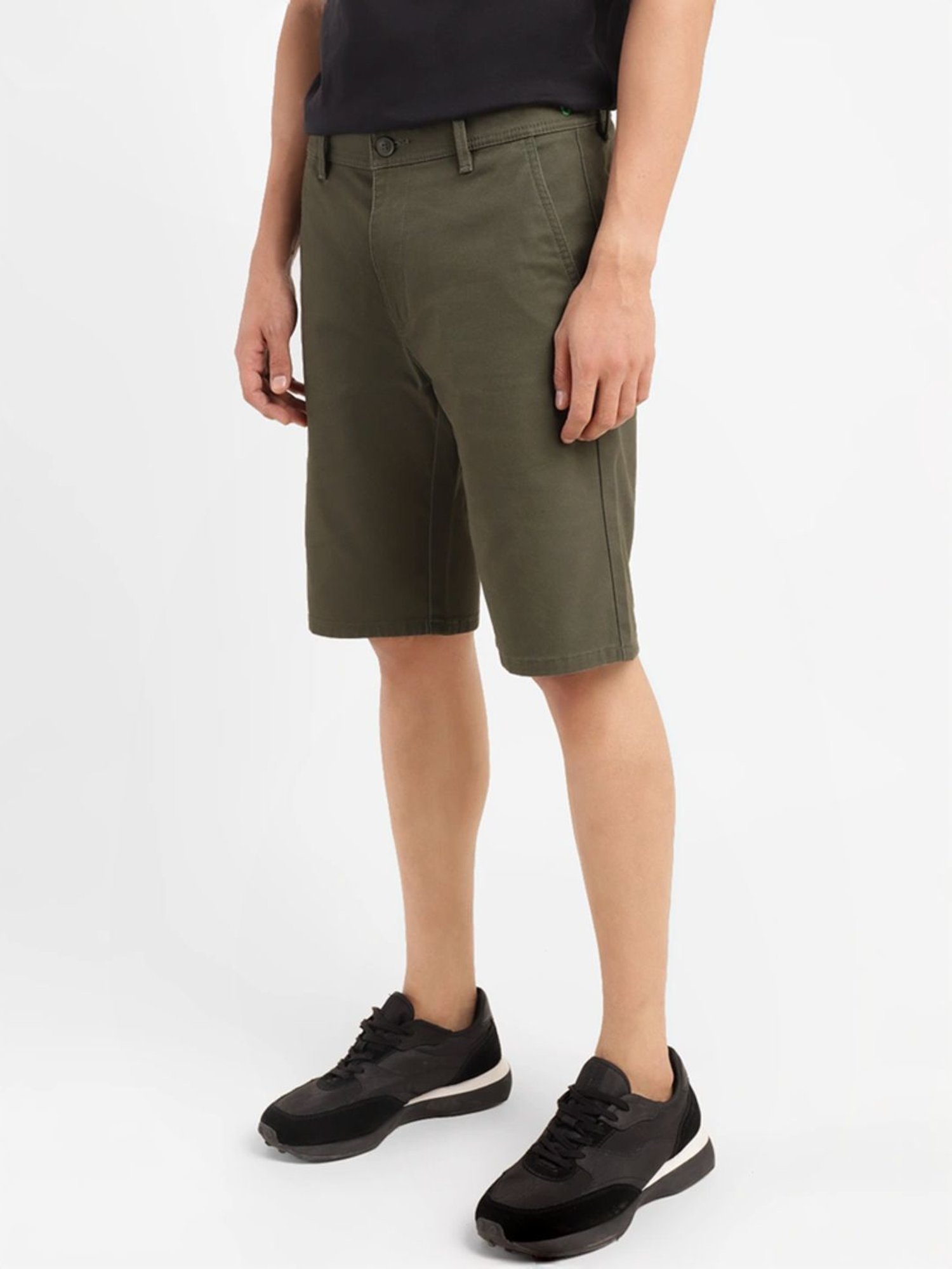 Levi's Green Regular Fit Shorts