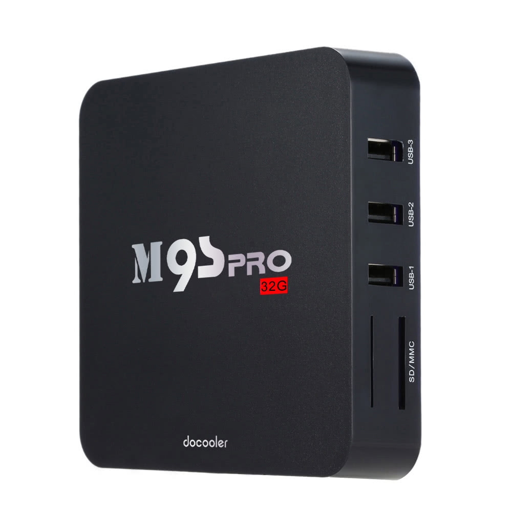 Docooler M9S-PRO Smart Android 6.0 TV Box Amlogic S905X 3G / 32G