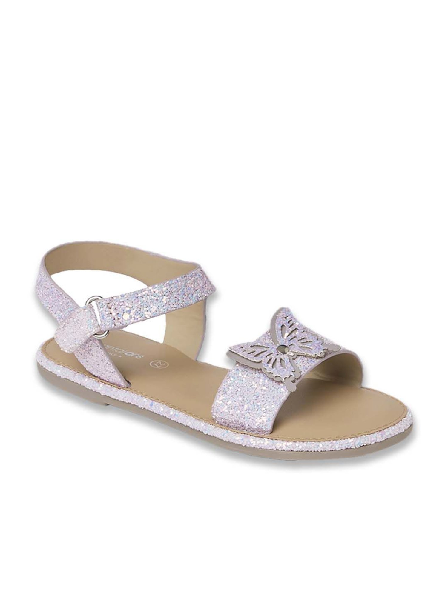 Pantaloons Junior Lilac Ethnic Sandals
