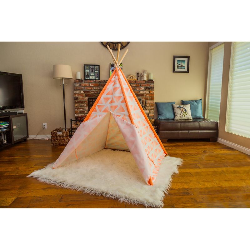 Pacific Play Tents Kids Peachy Dream Play Teepee 45" x 45"