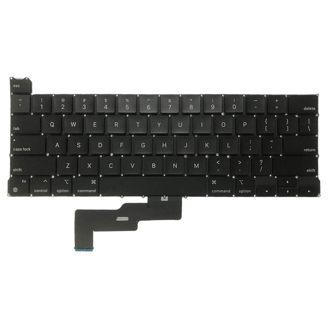 Mini i10 2.4G Air Mouse Wireless Keyboard with Touchpad Black