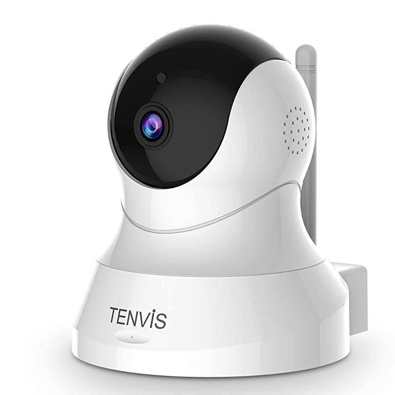 1080P Security Camera Wireless Camera IP Camera with Night Vision 2Way Audio 24Ghz WiFi Indoor Home Dome Camera for Pet Baby Remote Surveillance Monitor with Phone App White