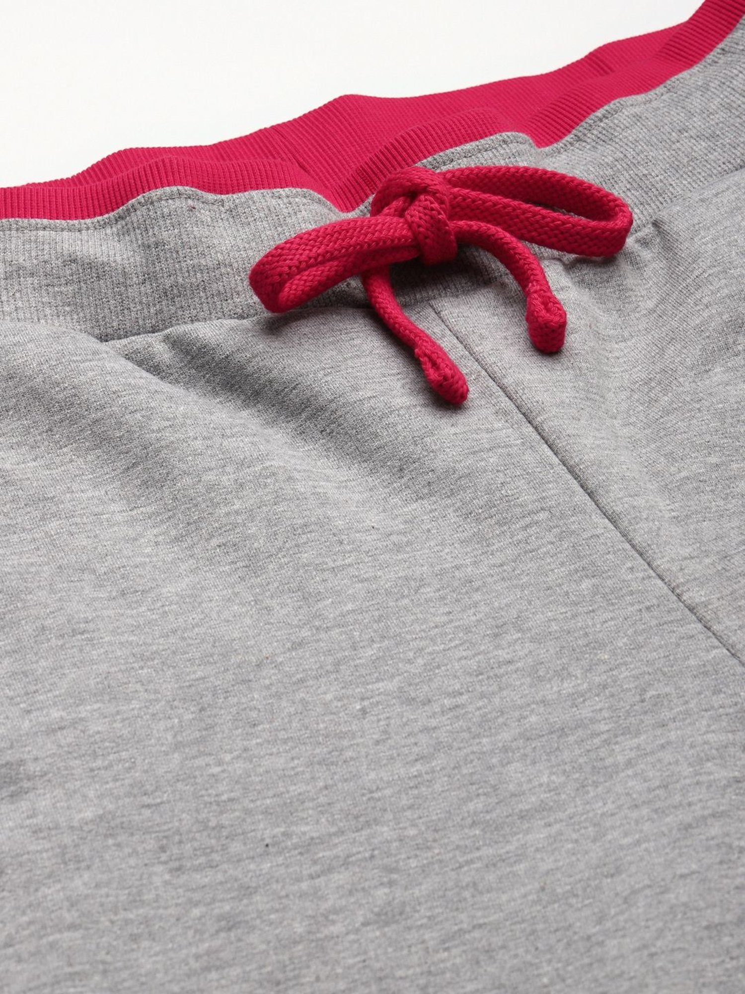 Cayman Grey Mid Rise Trackpants