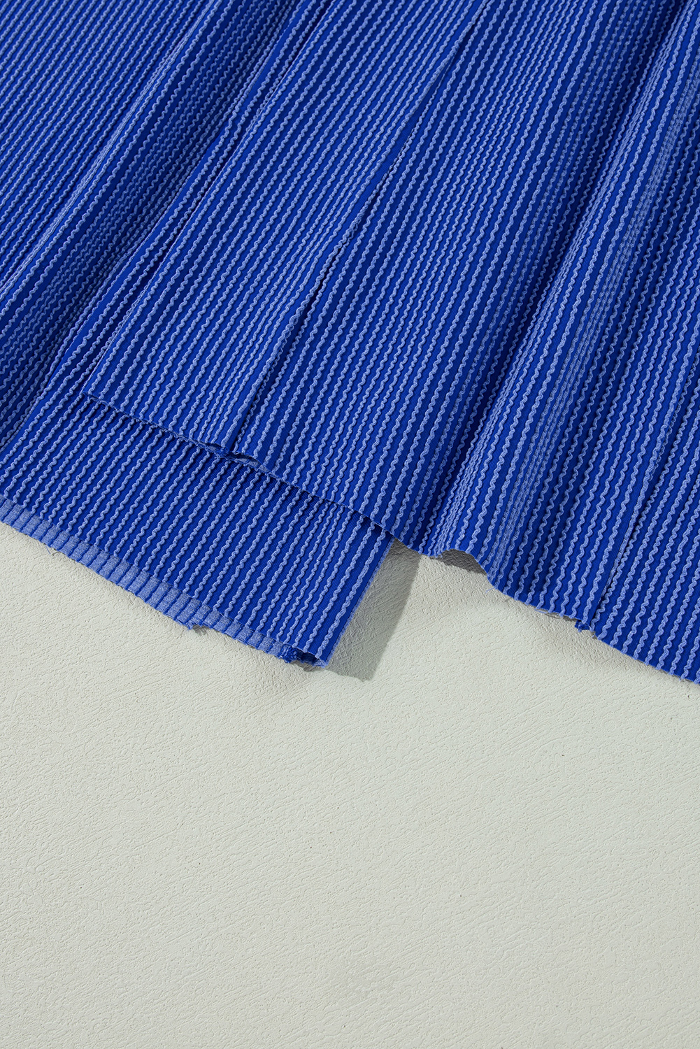 Dark Blue Plus Size Stitching Washed Flare Jeans