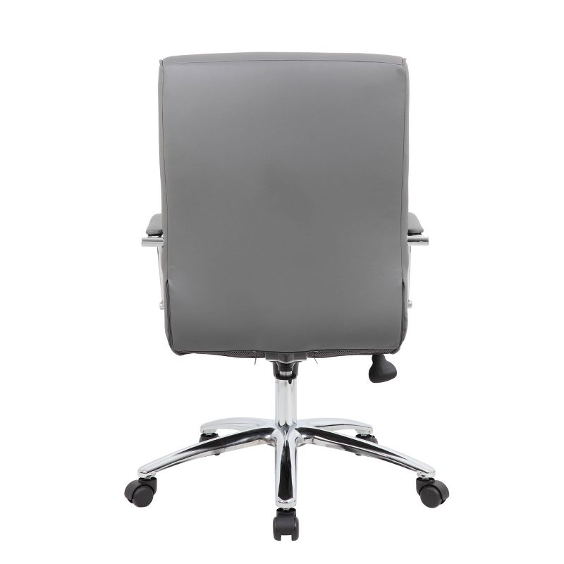 Executive Conference Chair Gray - Boss Office Products