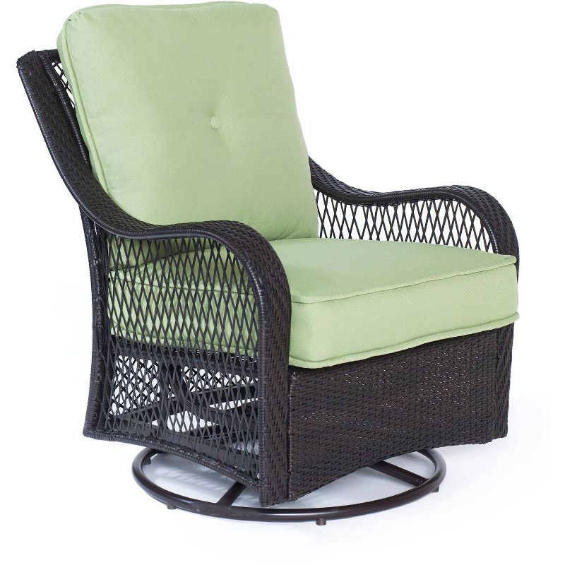 Merritt 4pc Woven Glider Chair Seating Set - Cambridge