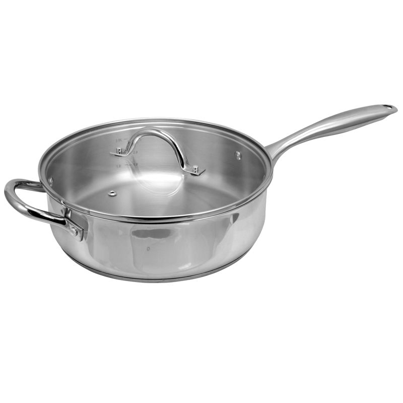 Oster Cuisine Saunders 4.2 Quart Saut'e Pan with Lid