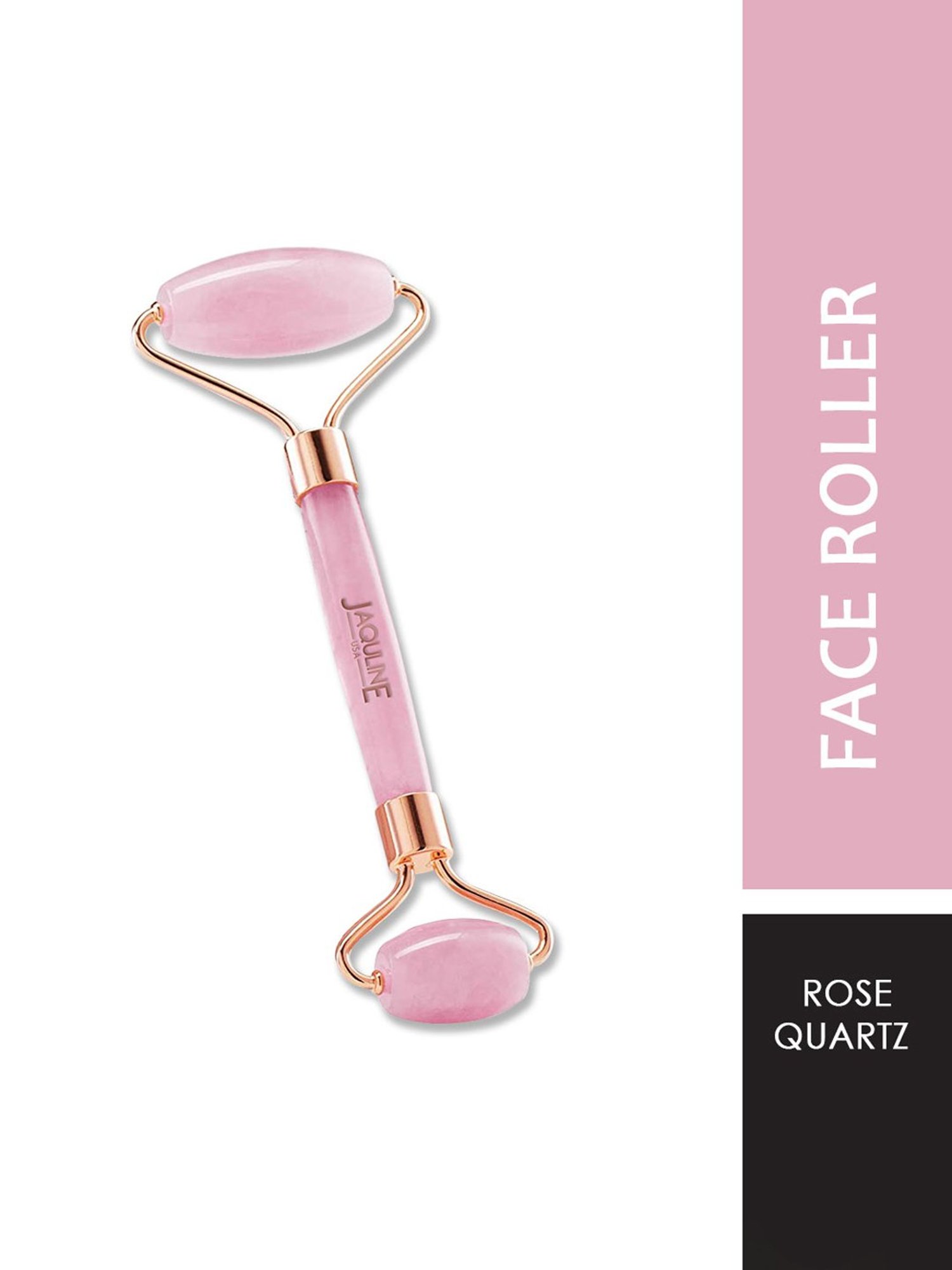 Jaquline USA Rose Quartz Face Roller
