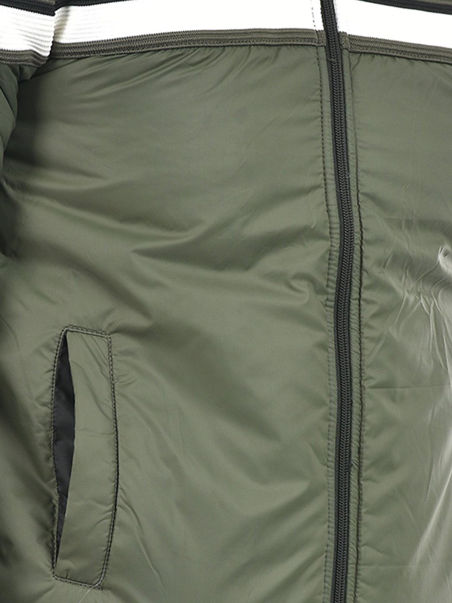 Integriti Olive & Black Regular Fit Reversible Jacket