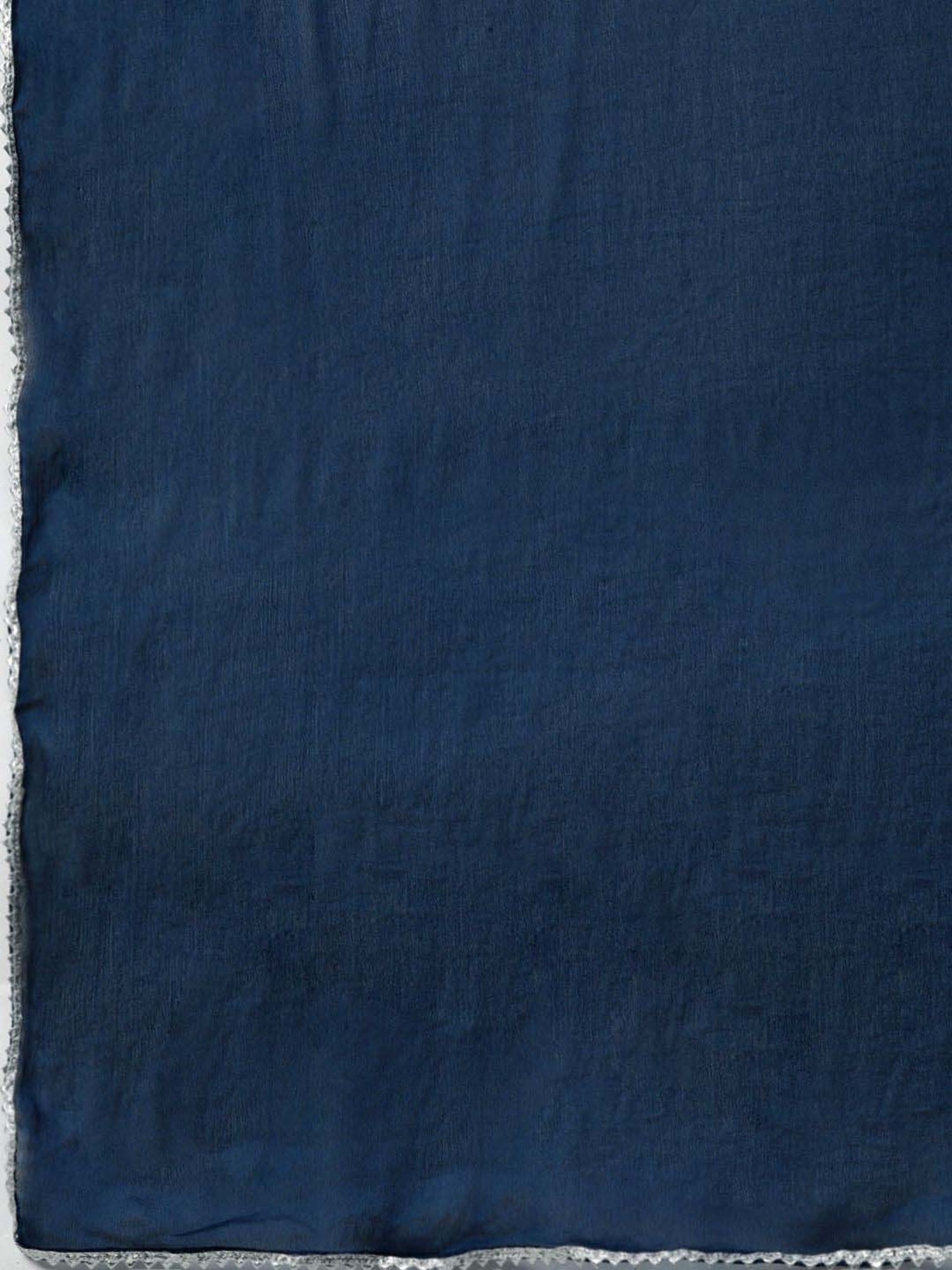 Libas Blue Embroidered Kurta Palazzo Set With Dupatta