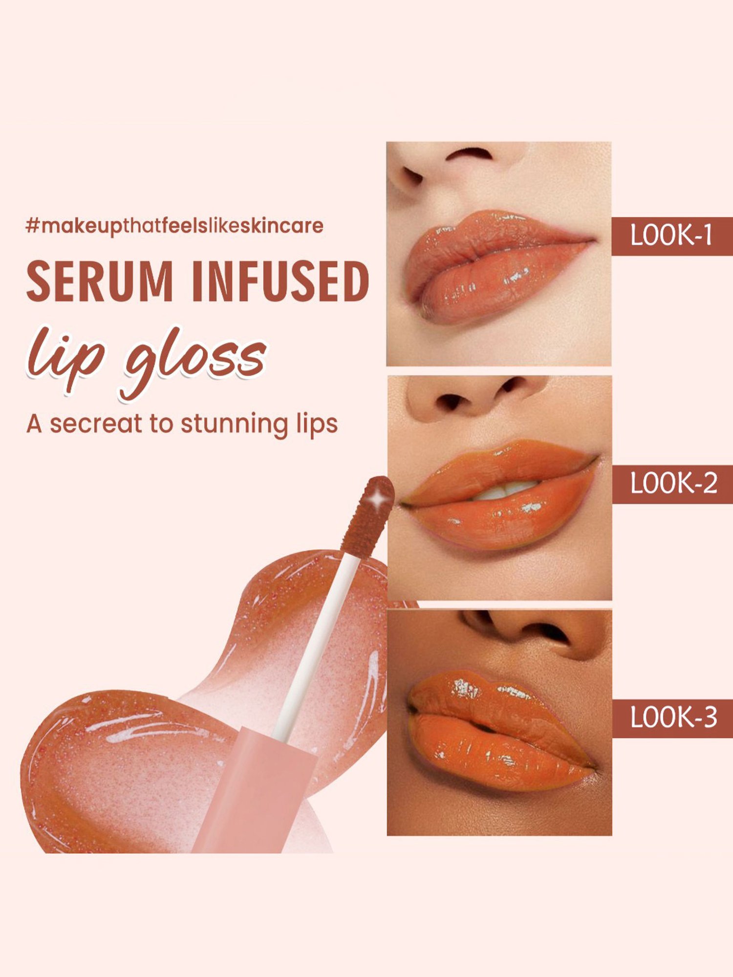 BH Cosmetics x Doja Cat Muse Plumping Lip Gloss Red - 3 ml