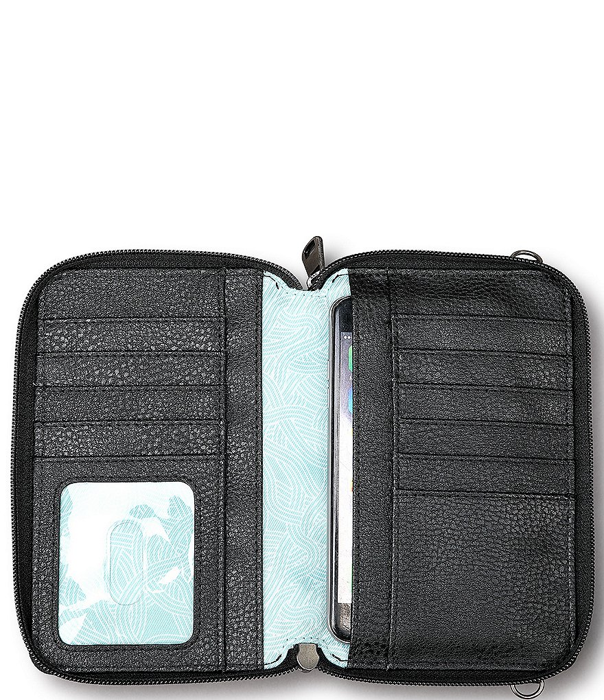 Etienne Aigner Adeline Signature Leather Wristlet Crossbody Bag