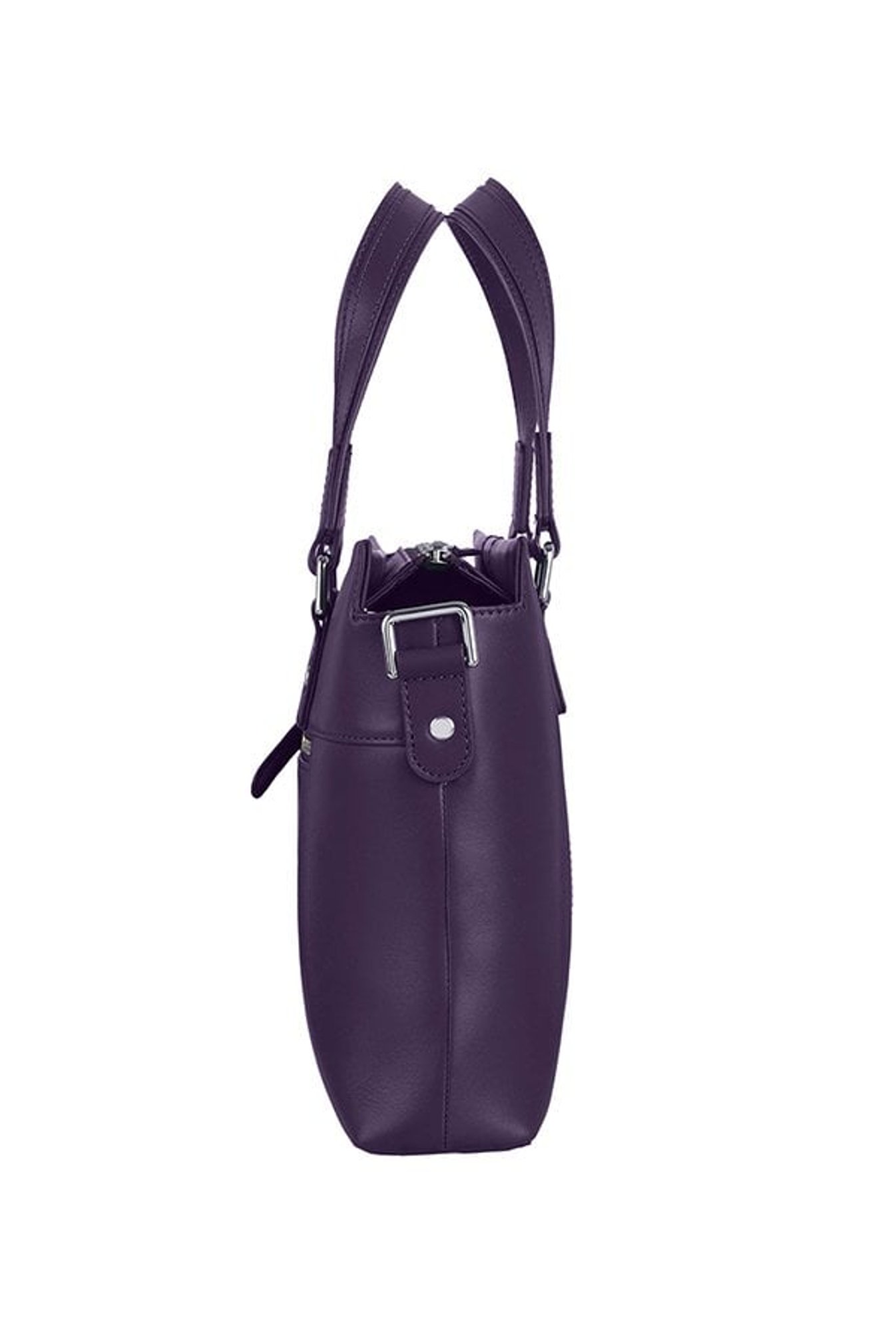 Tohl RP 1 Worth Purple Paneled Leather Handbag