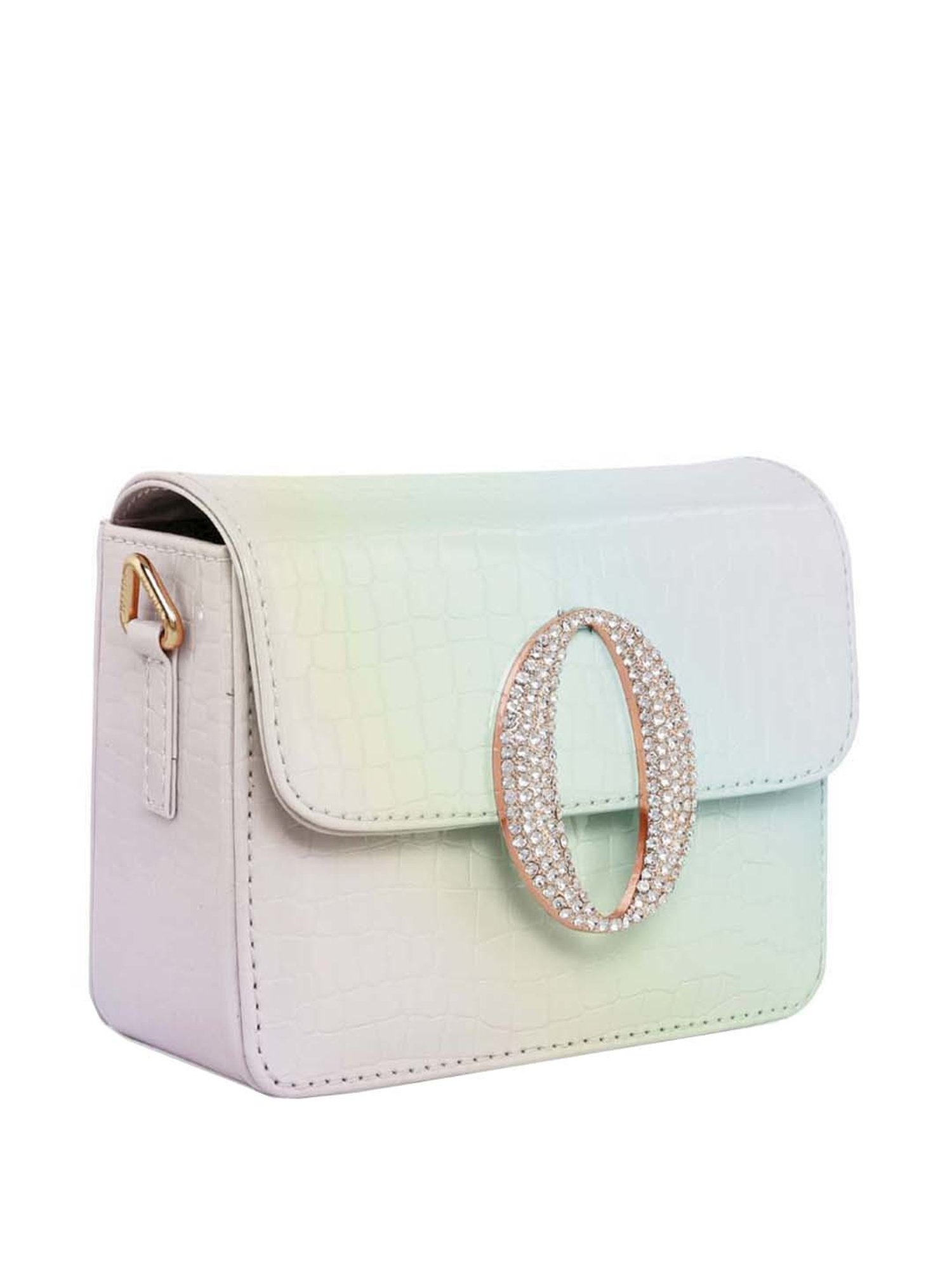 Esbeda Multicolor Textured Small Sling Handbag