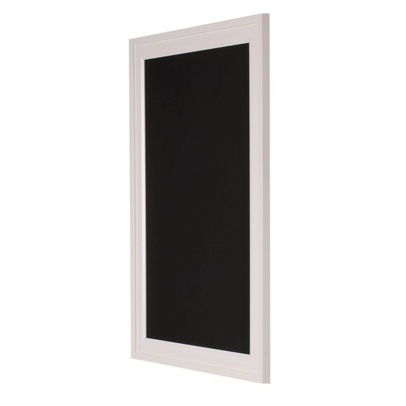 19" x 28" Bosc Framed Magnetic Chalkboard White - DesignOvation