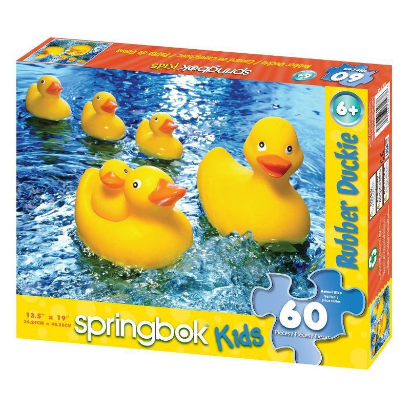 Rubber Duckies Jigsaw Puzzle - 60pc