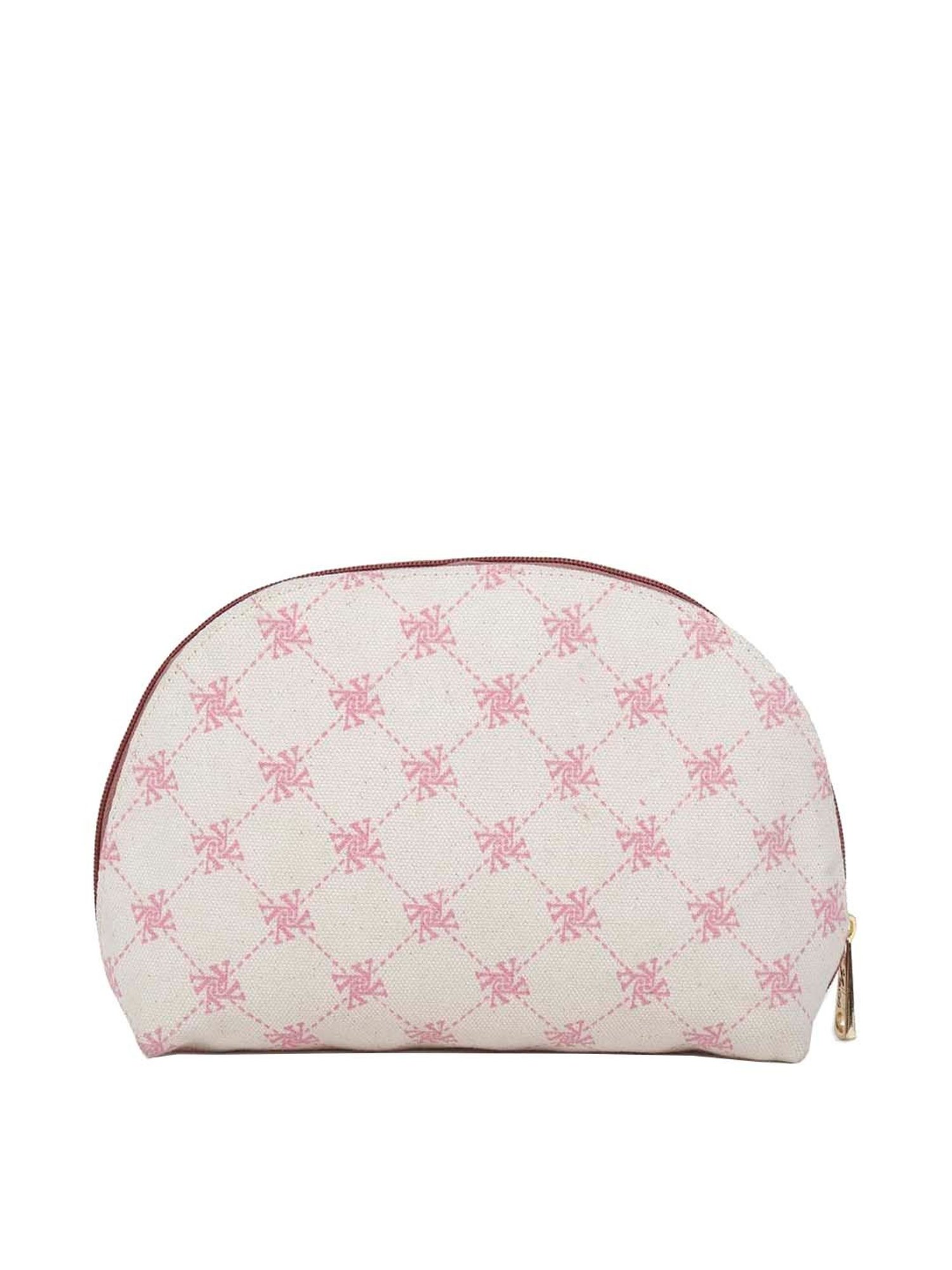 Yelloe Off White Printed Pouch