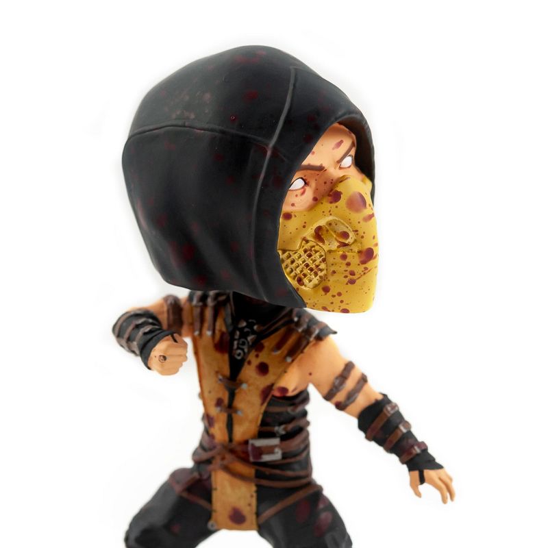 Mezco Toyz Mortal Kombat X Exclusive Scorpion 6" Bobble Head Figure
